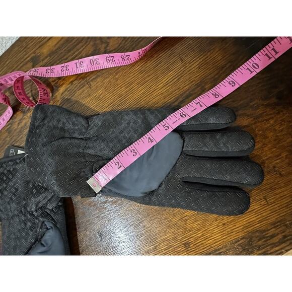 Men's NEW Winter Gloves zipper pocket DF Sport - Blue/Black Zipper Pocket - Picture 7 of 7